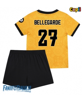 Wolves Jean-Ricner Bellegarde #27 Echipament de Fotbal Replică 2025-26 Copii Acasa (+ Șorturi)